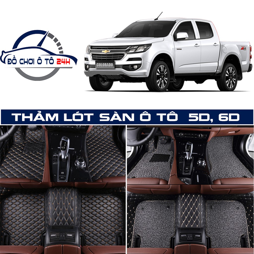 Thảm lót sàn ô tô 5D,6D Chevrolet Colorado