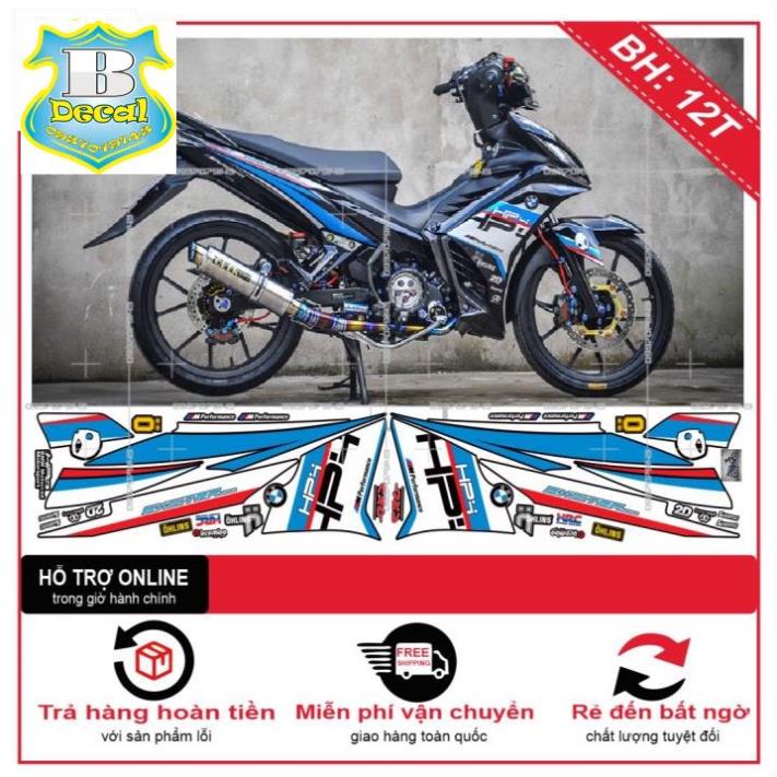 ( Quí khách vui lòng mang ra tiệm cho thợ dán ) Tem EX 2011 HP4 [Bi Decal]