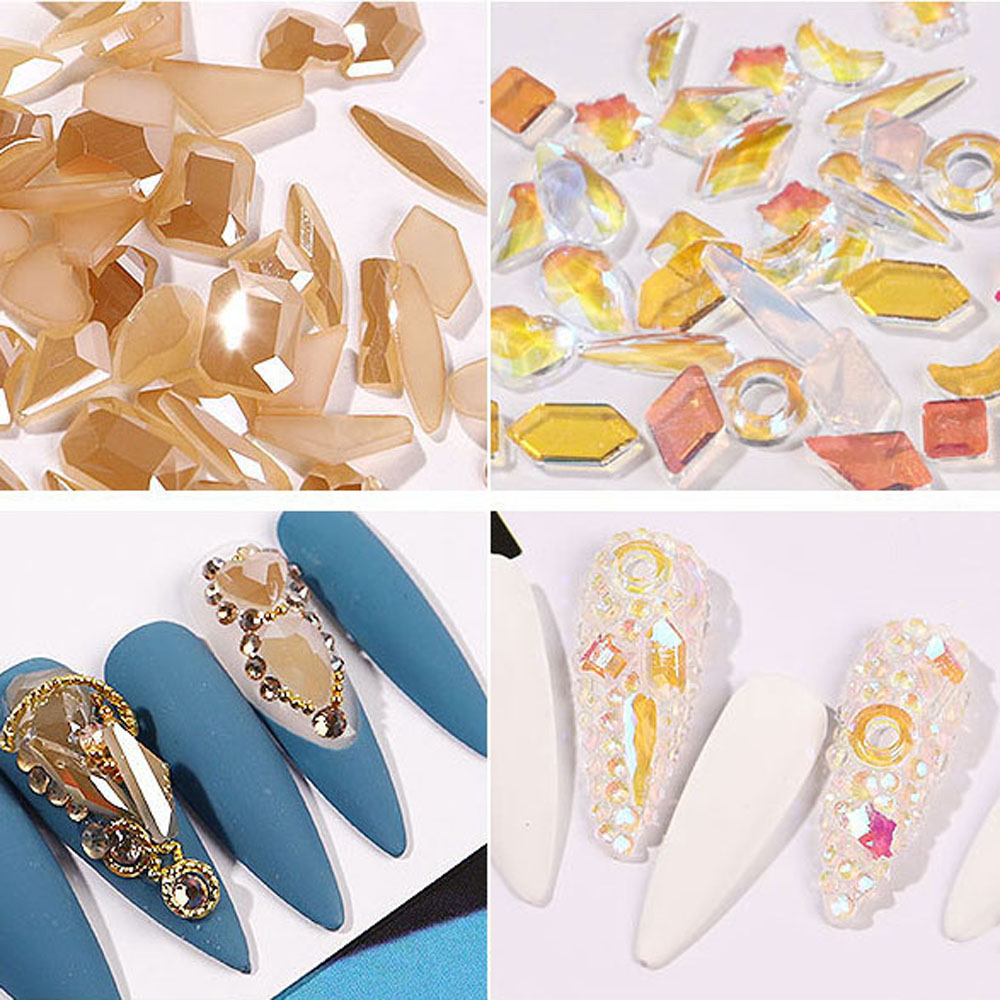 [Hàng mới về] Set 100 phụ kiện 3d trang trí móng tay