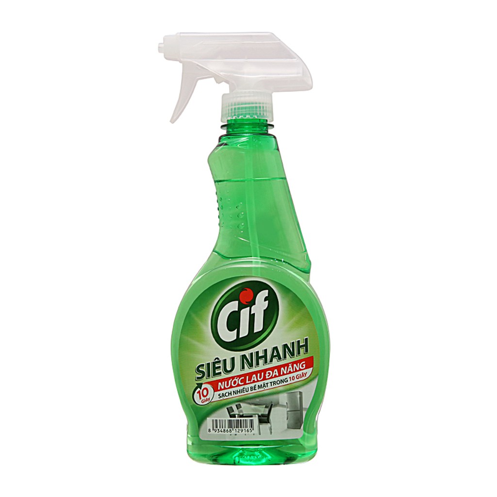 Nước Lau Đa Năng Cif/Sunlight Siêu Nhanh 520ml