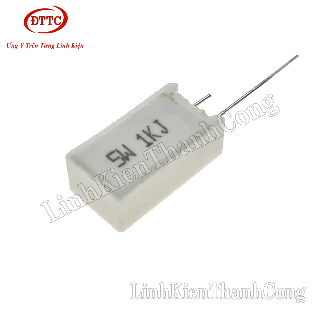 Điện trở sứ 5W loại đứng 0.22R 0.33R 0.47R 5W