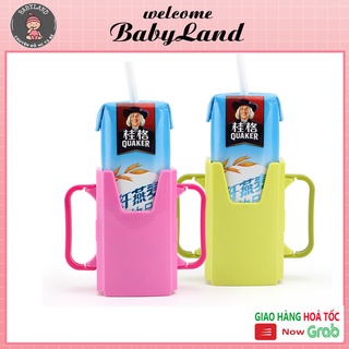 Cốc đựng sữa hộp sữa tươi cho bé có tay cầm cho bé tập uống sữa tươi BABYLAND