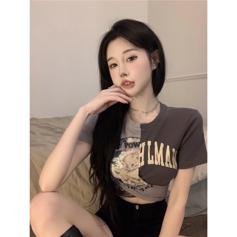 Áo Thun Nữ Cột Dây Thời Trang Hàn Quốc