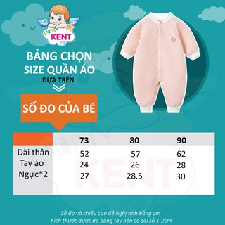 Body chần bông mềm ấm cho bé