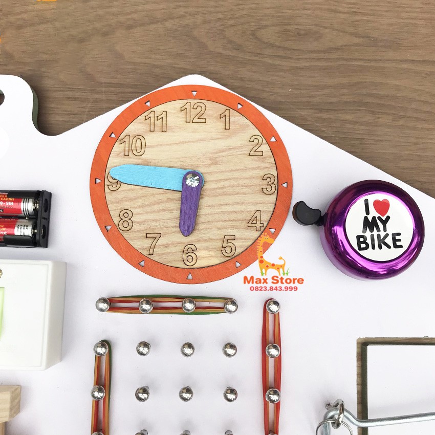 (Busy Board) Bảng Bận Rộn Thần Kỳ Giúp Con Phát Triển Toàn Diện