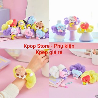CHÍNH HÃNG - BT21 DREAM BABY bagcharm, scrunchies - móc khóa, buộc tóc
