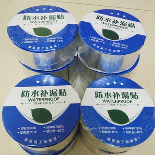 BĂNG KEO SIÊU DÍNH CHỐNG THẤM, VÁ KHE HỞ VẾT NỨT, LỖ THỦNG DÀI 5M BẢN RỘNG 5CM