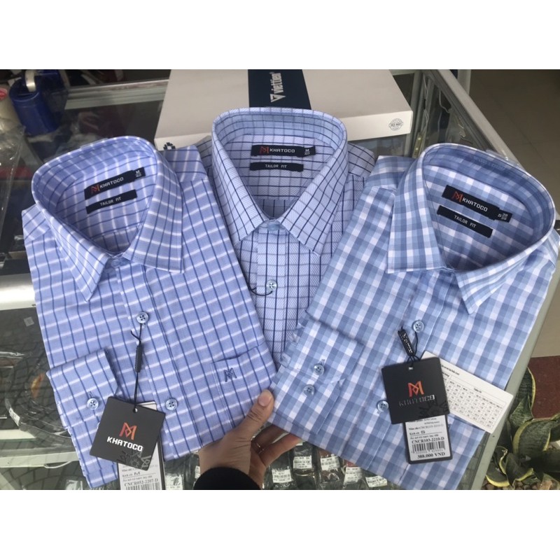 Somi Khatoco dài tay hàng mới phom Tailor dáng vừa mã 052-019-103