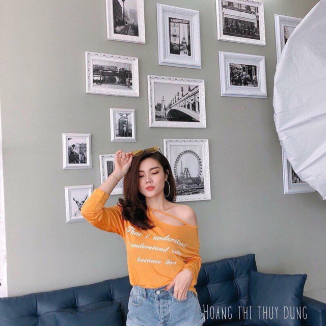 ÁO CHỮ DÂY CỔ TAY DÀI