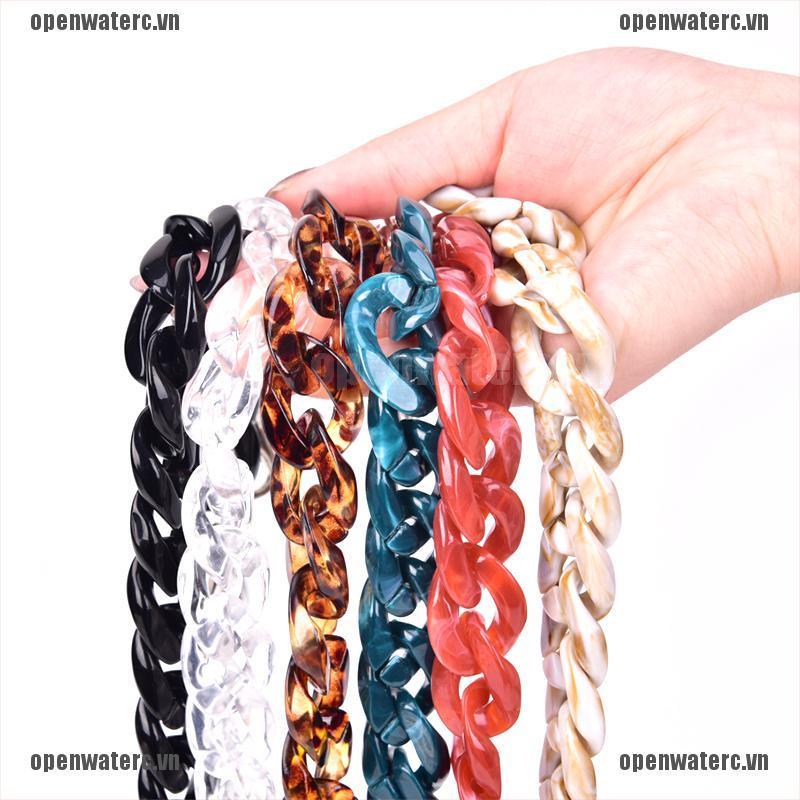 Dây Đeo Túi Xách Thay Thế Bằng Acrylic Tháo Rời Được 60cm