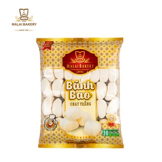 Bánh bao chay trắng Malai túi 600gr