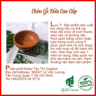Chén Gỗ Dừa Cao Cấp