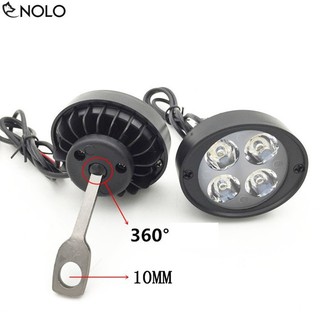 Combo 2 Đèn Led Trợ Sáng Xe Máy L4 Siêu Sáng