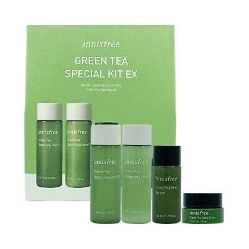 Set Dưỡng Da Trà Xanh INNISFREE Green Tea Special Kit