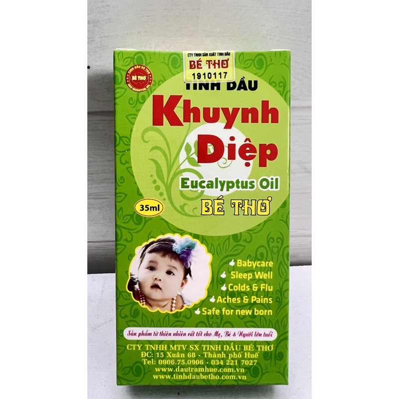 [HCM-GIÁ RẺ] Dầu khuynh diệp BÉ THƠ.
