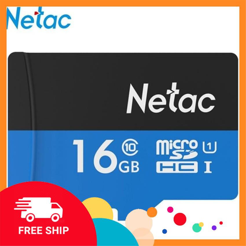 Thẻ nhớ MicroSD 16Gb Netac class 10