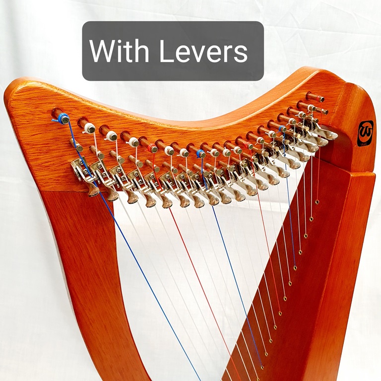(CỰC ĐẸP VÀ CHẤT LƯỢNG) ĐÀN HARP (ĐÀN HẠC) CHÍNH HÃNG WALTER CAO CẤP 19 DÂY CÓ BỘ KHÓA CHỈNH THĂNG GIÁNG GIÁ CỰC ƯU ĐÃI