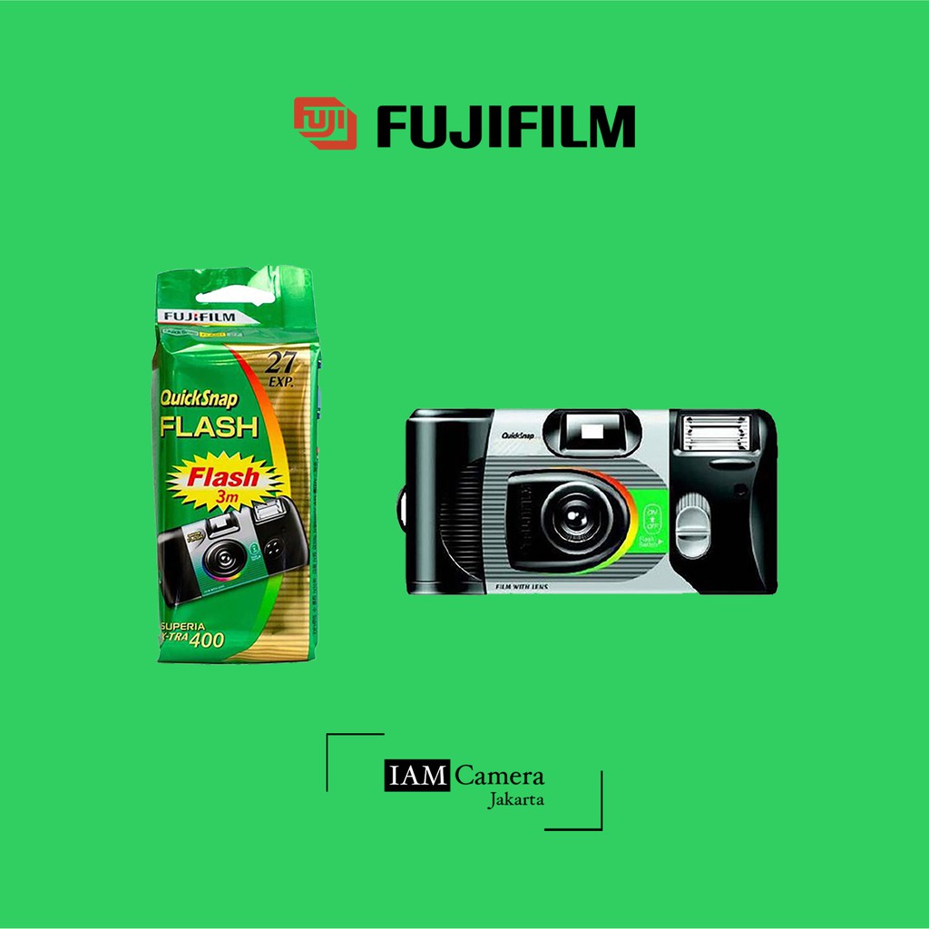 Đèn Flash Máy Ảnh Fujifilm Siêu Nhanh Xtra 400 And 800 27 Exposures