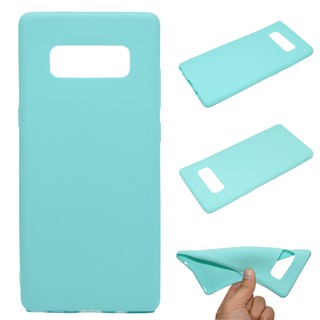 Casing Samsung Galaxy Note 8 9 10 Plus candy color soft silicone Phone Case
