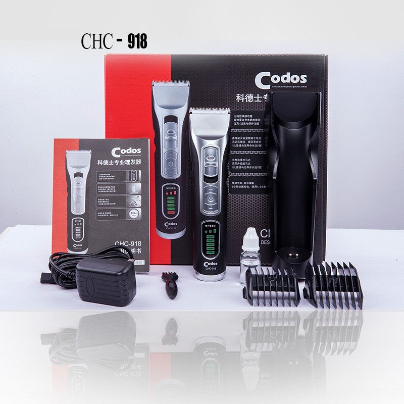 Tông Đơ Codos CHC918 Cao Cấp Dành Cho Salon Chuyên Nghiệp