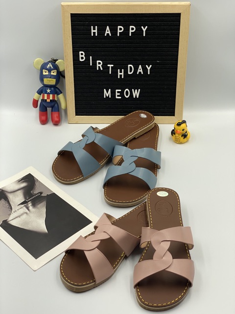 DÉP NỮ XOẮN MÀU SẮC TƯƠI TRẺ - có SIZE ĐẠI 41-43