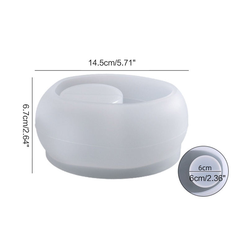 Khuôn Giá Đỡ Chậu Cây / Nến Bằng Resin Epoxy Độc Đáo Trang Trí Nhà Cửa