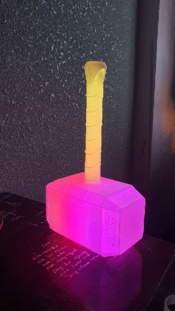 Đèn búa Thor (app IOS/Android) - 120 hiệu ứng mầu + 15 hiệu ứng nháy nhạc mic cảm biến + 50 hiệu ứng nháy nhạc PC | BigBuy360 - bigbuy360.vn