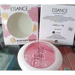 Phấn Má Hồng Essance 2 tầng kèm cọ
