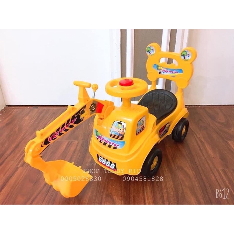 Xe cần cẩu có nhạc cho bé