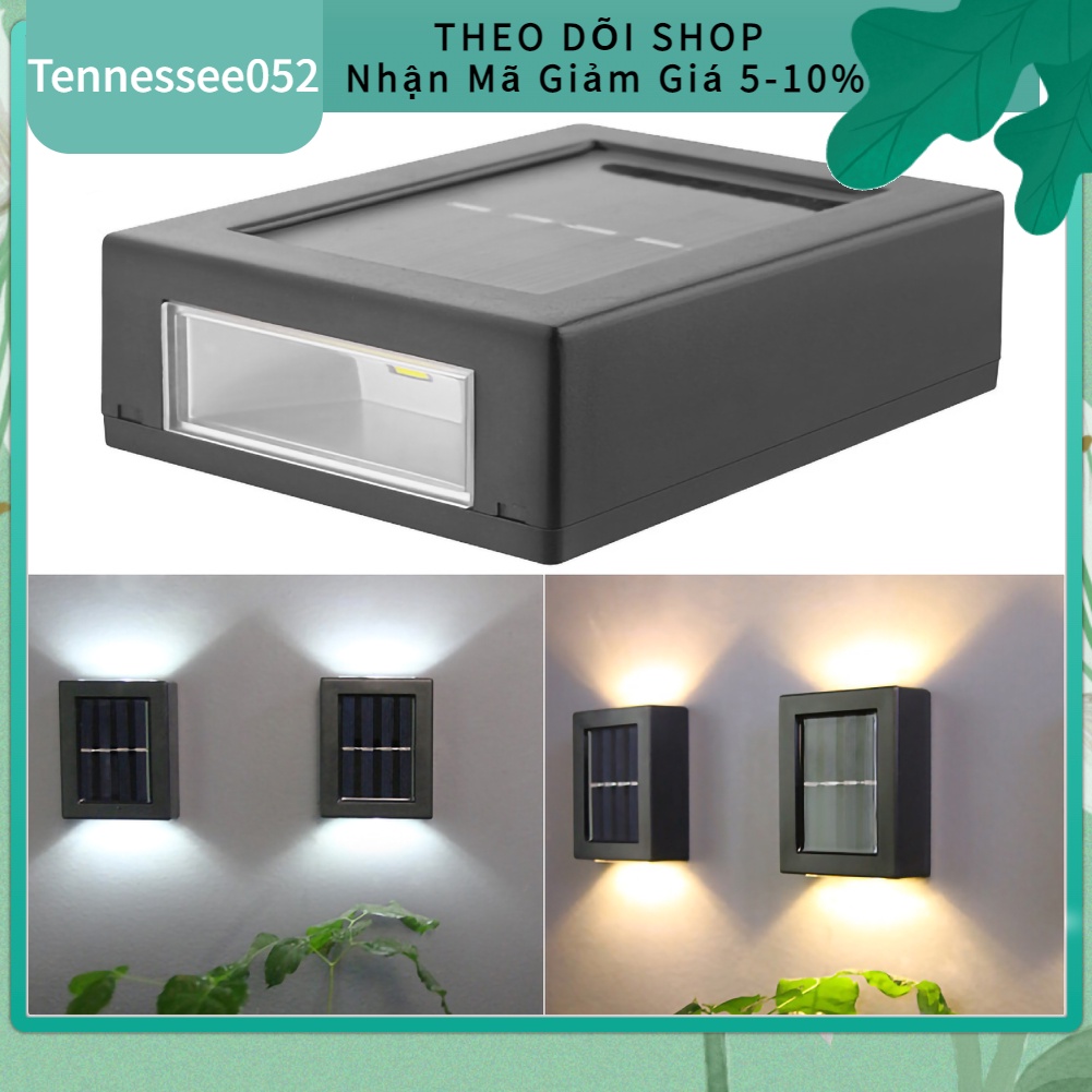 Đèn LED năng lượng mặt trời gắn tường chống nước IP65 chiếu sáng cảnh quan ngoài trời 1.2V 5W