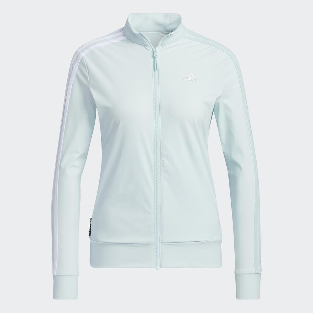 Áo Khoác adidas GOLF Nữ Track Jacket 3 Sọc Full-Zip Primeblue GV1233