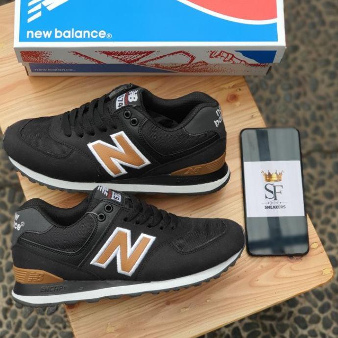 Giày Thể Thao New Balance 574 Encap Màu Nâu / Đen Mdi-1272