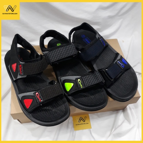 Giày Sandal Nam Học Sinh Đi Học Duy Nhật Store Cấp 1 Cấp 2 Đế Đúc Quai Dù Siêu Bền Êm Chân Màu Đen Đẹp Changfa Xăng Đan