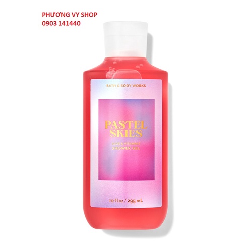 Gel tắm hương nước hoa BBW PASTEL SKIES