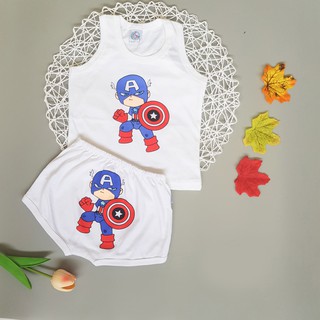 Bộ sát nách cotton 100% bibo size 1-10