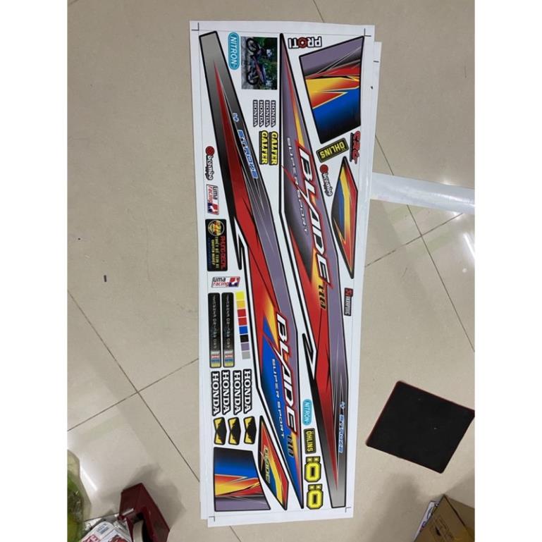 Tem xe wave blade 110