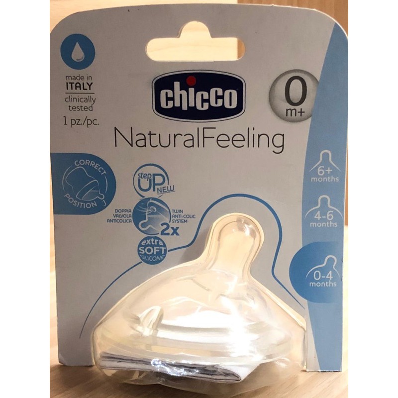 Chicco Núm Ti Giả 0m + Cao Cấp Cho Bé