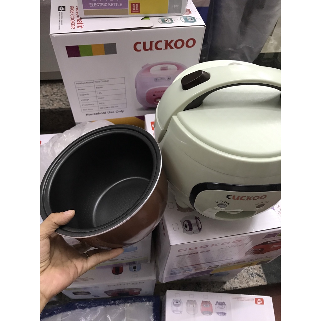 Nồi Cơm Điện mini 1L-1.2L-1.8L CUCKOO CR387 Cao Cấp Tiện Ích Bền Với Thời Gian- Kiểu dáng Hàn Quốc đáng yêu