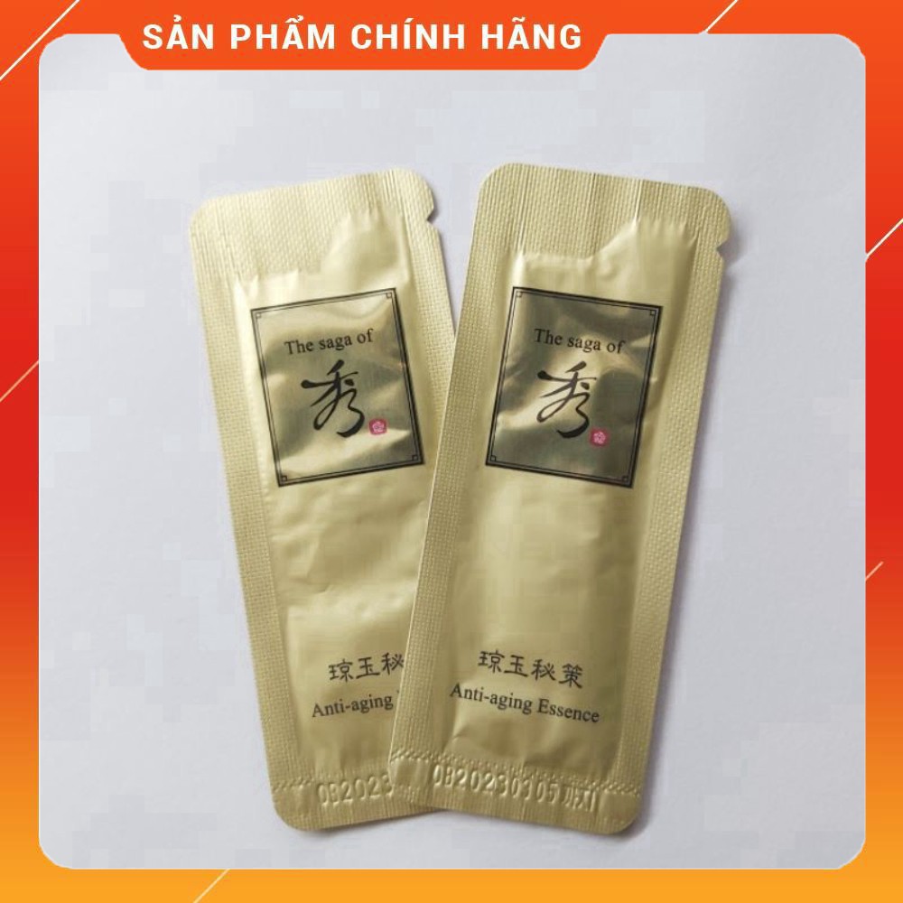 [1ml] Gói Tinh chất vàng chống lão hóa trẻ hóa da toàn diện ANTI AGING THE SAGA OF XIU 1ml | BigBuy360 - bigbuy360.vn