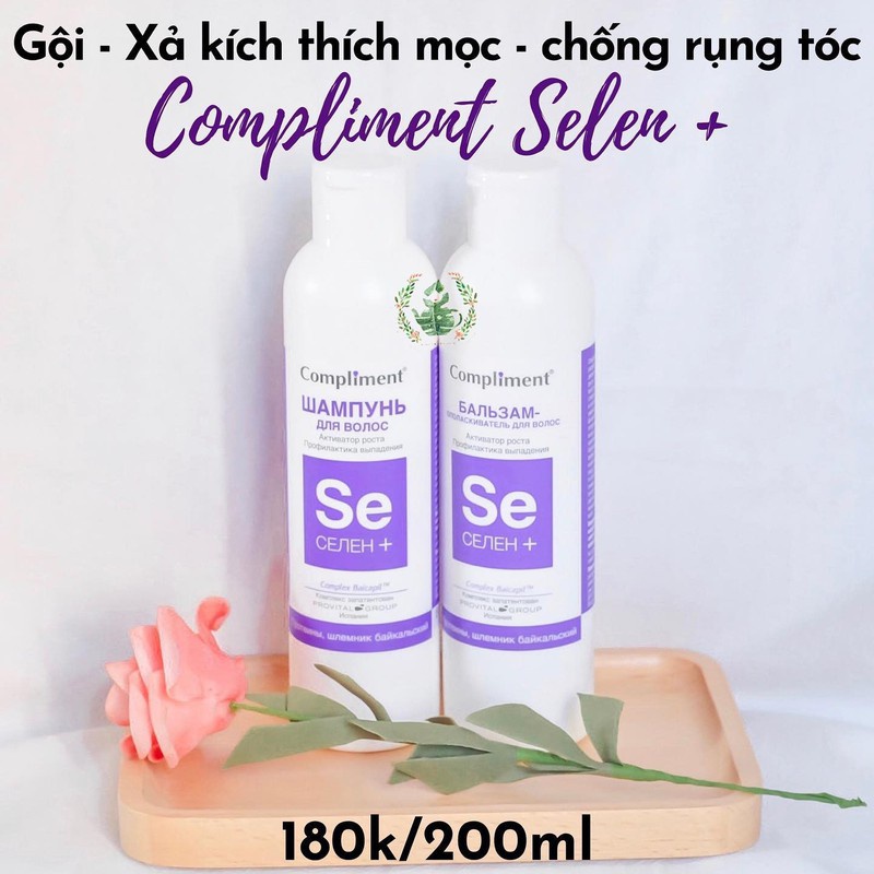 XỊT DƯỠNG TÓC SE SELEN COMPLIMENT KÍCH THÍCH MỌC TÓC GIẢM RỤNG CHÍNH HÃNG - 8608