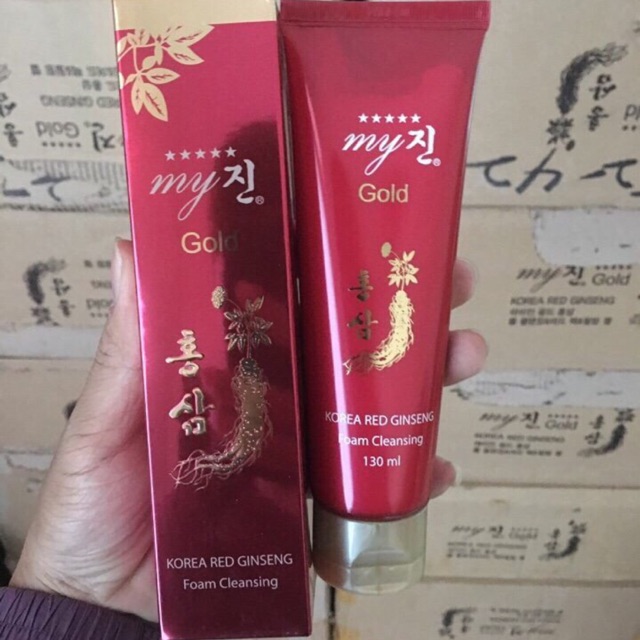 Sữa rửa mặt sâm đỏ hàn quốc