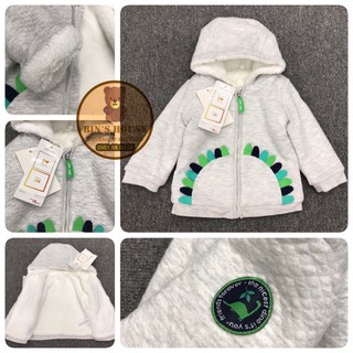 Áo nỉ lông sz 0-6m