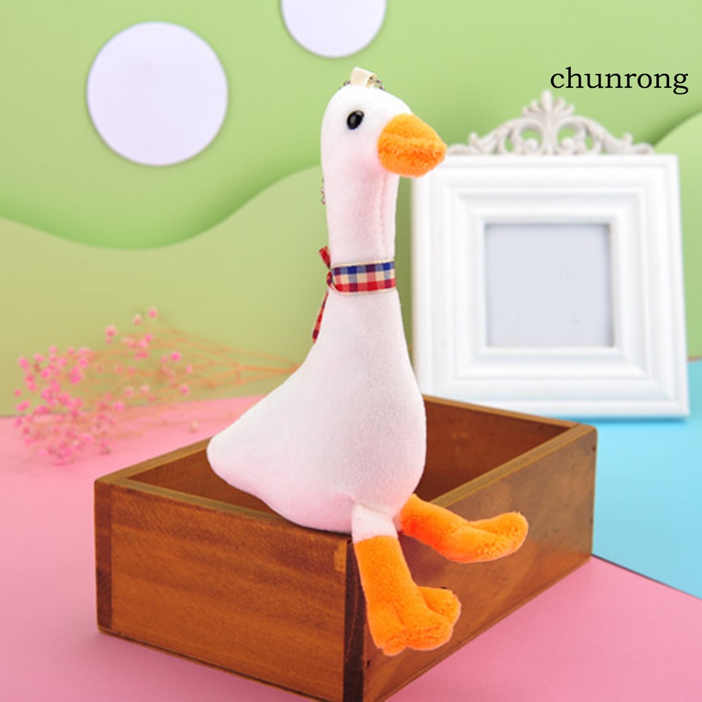 Cr Móc Khóa Hình Chú Vịt Nhồi Bông Nhiều Màu Sắc Dễ Thương