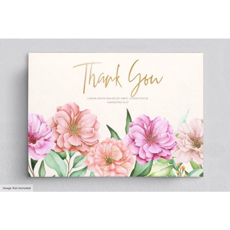 Hộp 100 card Cảm ơn, Thank You in nội dung theo yêu cầu