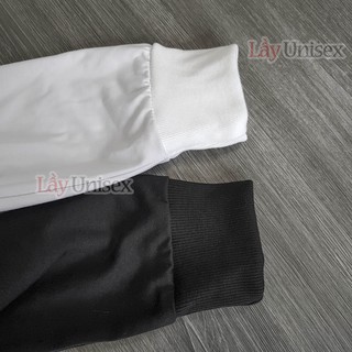 COMBO 2 Áo Longtee Sole tay dài Trắng+Đen