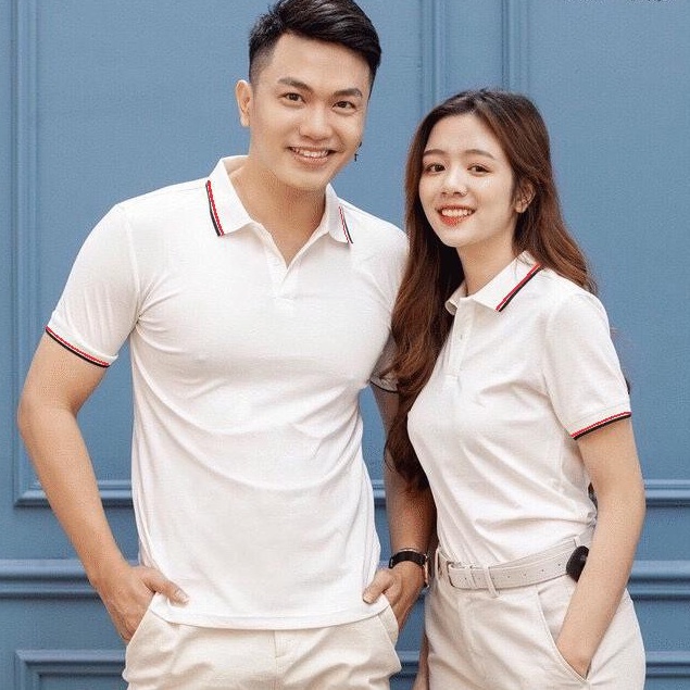 Áo thun Polo GẤU 194 Cá Sấu Viền Cổ Unisex vải cá sấu Poly co dãn 4 chiều dày dặn form gerular fit - GĐ 3 SỌC