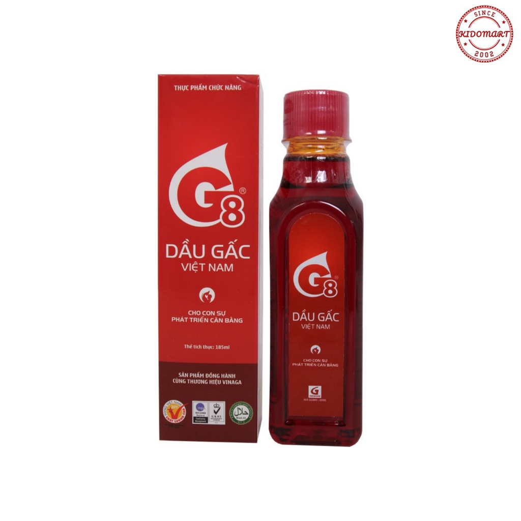 Dầu Gấc G8 185ml