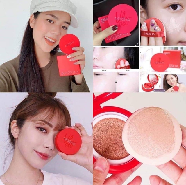 Phấn nước Missha Velvet Finish Cushion Spf50/PA++ - Guu