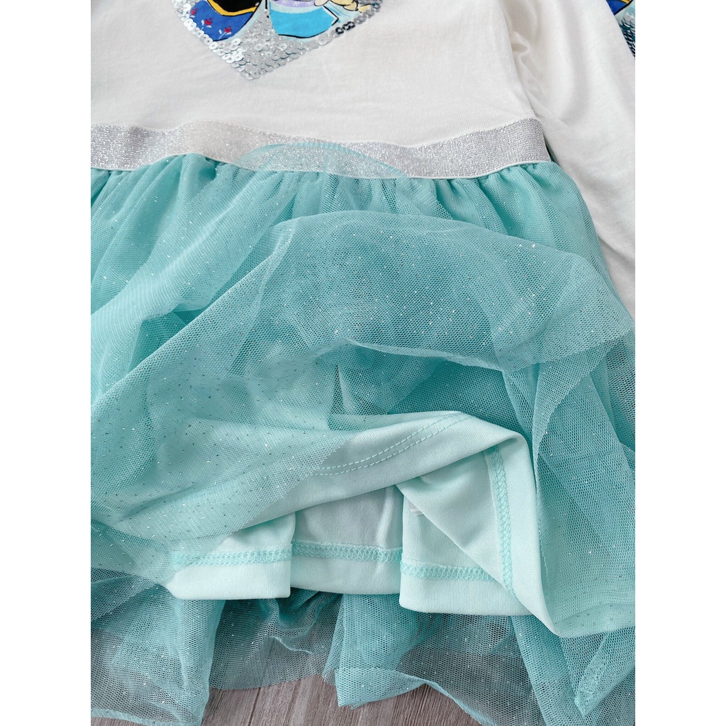 Váy HM voan Tutu 2 lớp lật cườm dư xịn