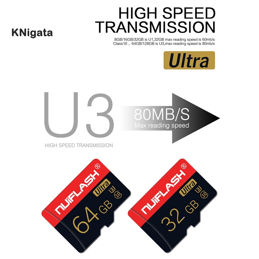 Thẻ Nhớ Knx Nuiflash U3 Tốc Độ Cao | BigBuy360 - bigbuy360.vn